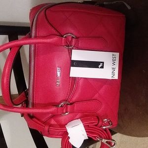 Red Nine West bag